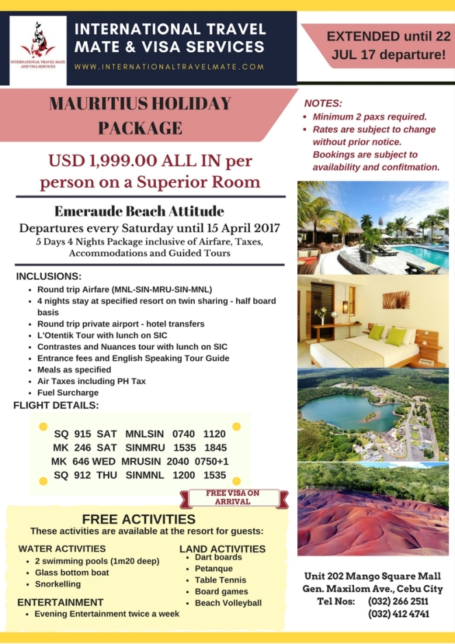 Mauritius Holiday Package 2